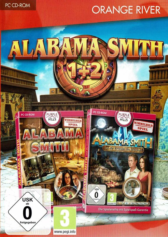 Front Cover for Alabama Smith 1+2 (Windows) (Orange River release)