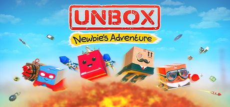 Front Cover for Unbox: Newbie's Adventure (Windows) (Steam release)
