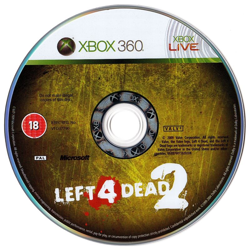 Media for Left 4 Dead 2 (Xbox 360)