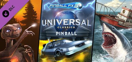 Front Cover for Pinball FX3: Universal Classics Pinball (Windows) (Steam release)
