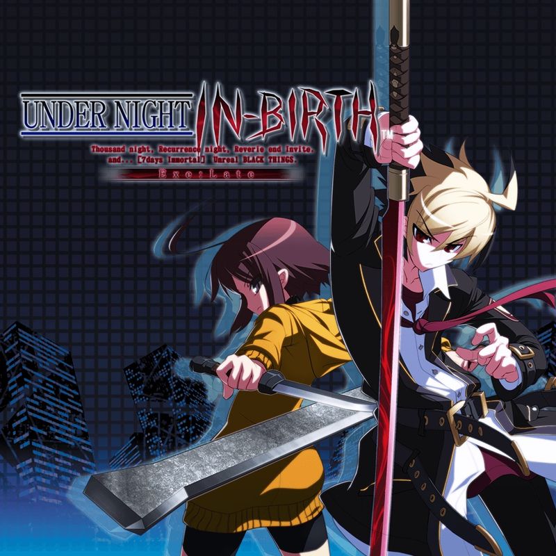 Front Cover for Under Night: In-Birth - Exe:Late (PlayStation 3) (download release)