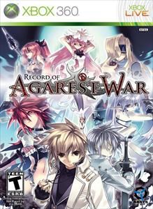Front Cover for Record of Agarest War (Xbox 360): English version