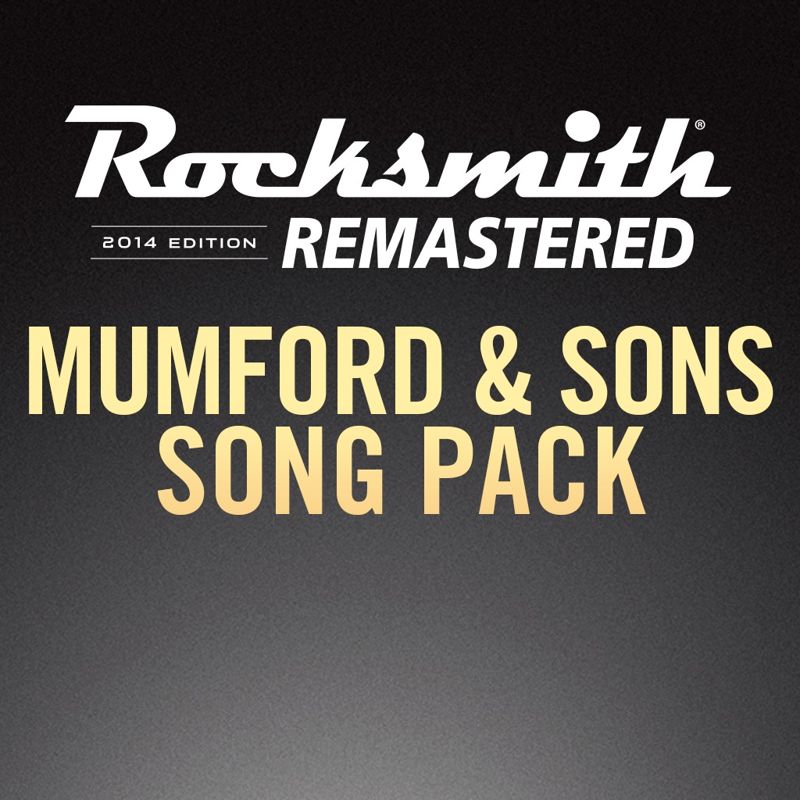 Front Cover for Rocksmith: All-new 2014 Edition - Mumford & Sons Song Pack (PlayStation 3 and PlayStation 4) (download release)