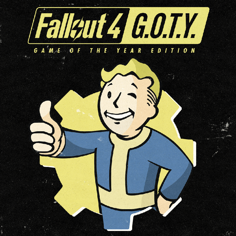 Front Cover for Fallout 4: Game of the Year Edition (PlayStation 4) (download release)