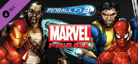 Front Cover for Pinball FX3: Marvel Pinball (Windows) (Steam release)