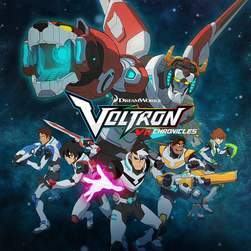 Front Cover for DreamWorks Voltron VR Chronicles (PlayStation 4) (download release)