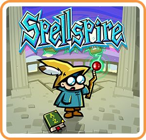 Front Cover for Spellspire (Nintendo Switch) (download release): 1st version