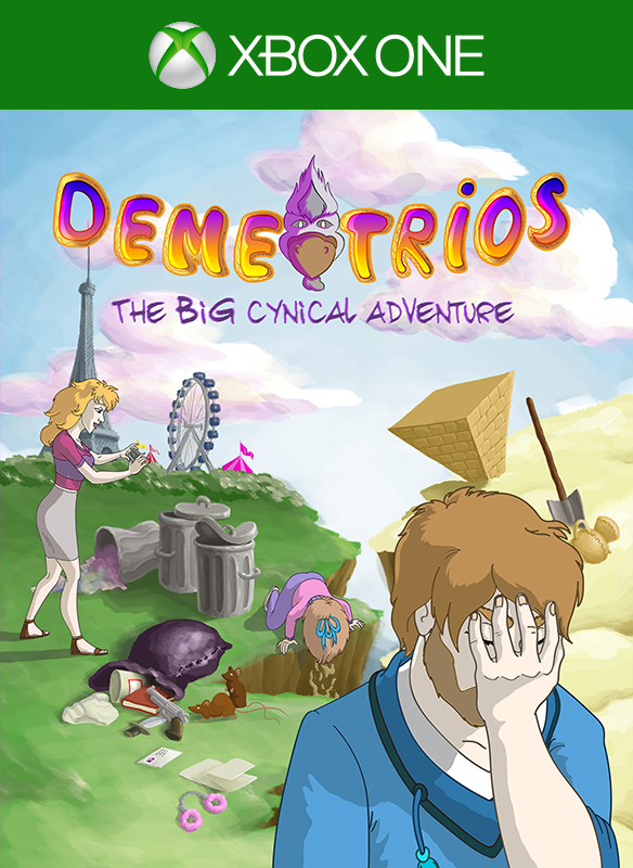 Front Cover for Demetrios: The Big Cynical Adventure (Xbox One) (download release): 1st version