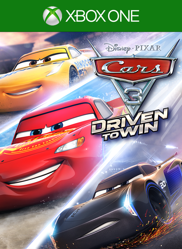 Front Cover for Disney•Pixar Cars 3: Driven to Win (Xbox One) (download release): 1st version