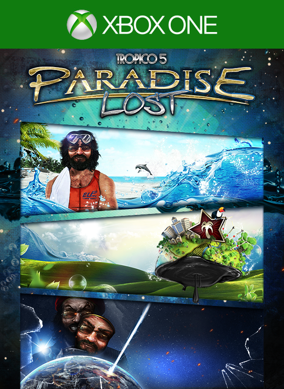 Front Cover for Tropico 5: Paradise Lost (Xbox One) (download release): 1st version