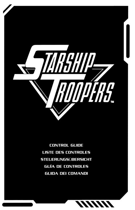 Manual for Starship Troopers (Windows): Front