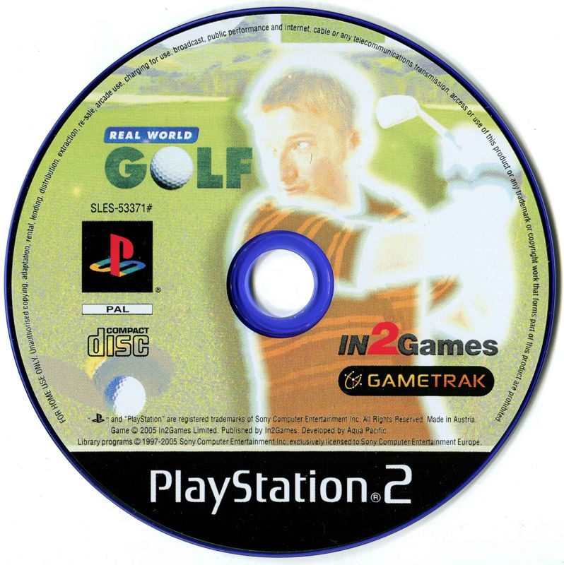 Media for Real World Golf (PlayStation 2)