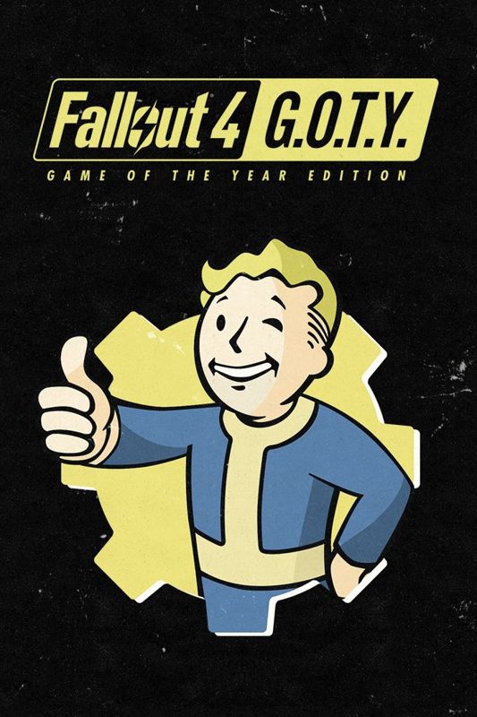 Front Cover for Fallout 4: Game of the Year Edition (Xbox One) (download release)