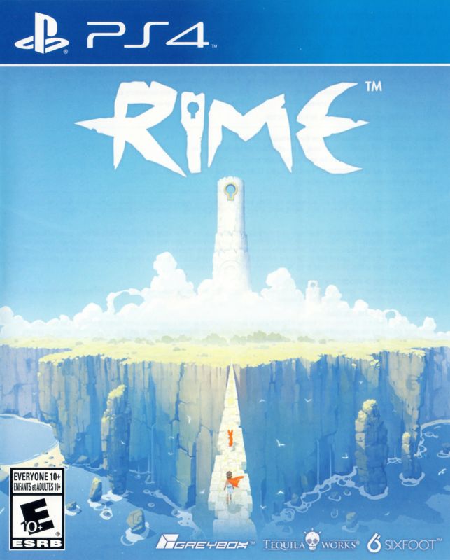 Front Cover for RiME (PlayStation 4)