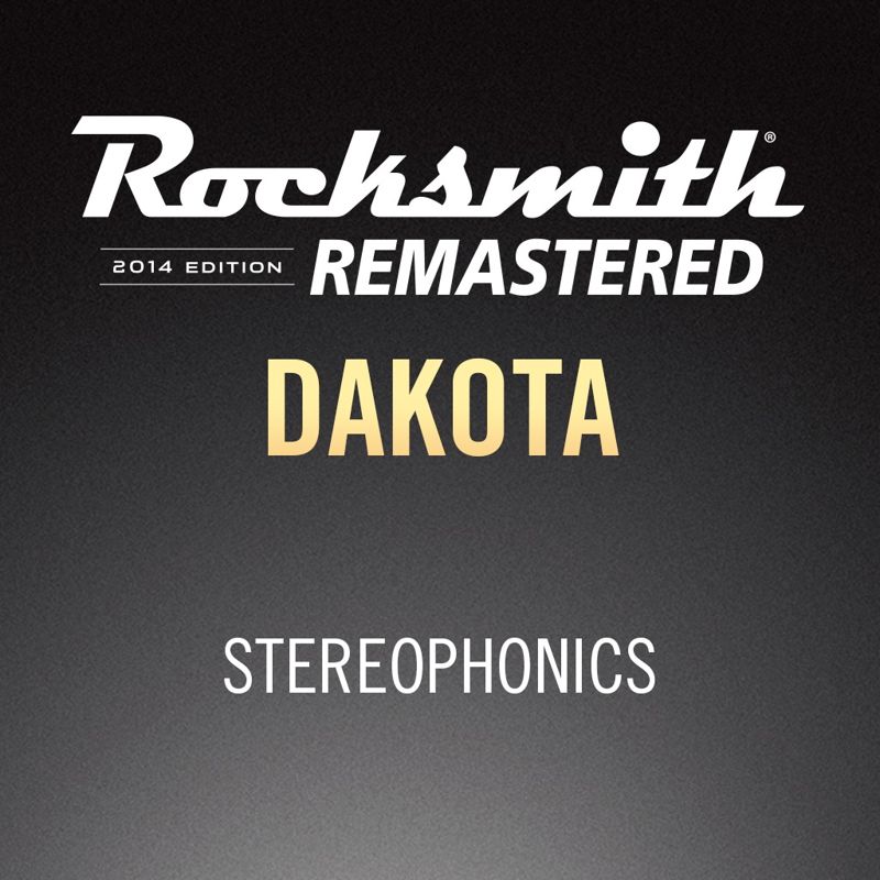 Front Cover for Rocksmith: All-new 2014 Edition - Stereophonics: Dakota (PlayStation 3 and PlayStation 4) (download release)