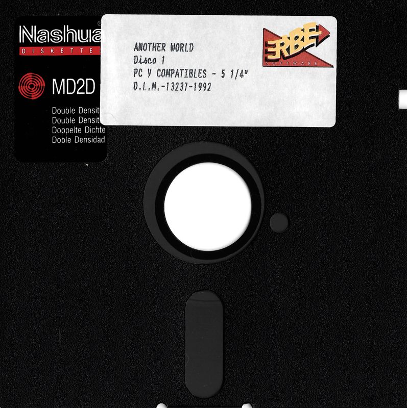 Media for Out of This World (DOS): Disc 1