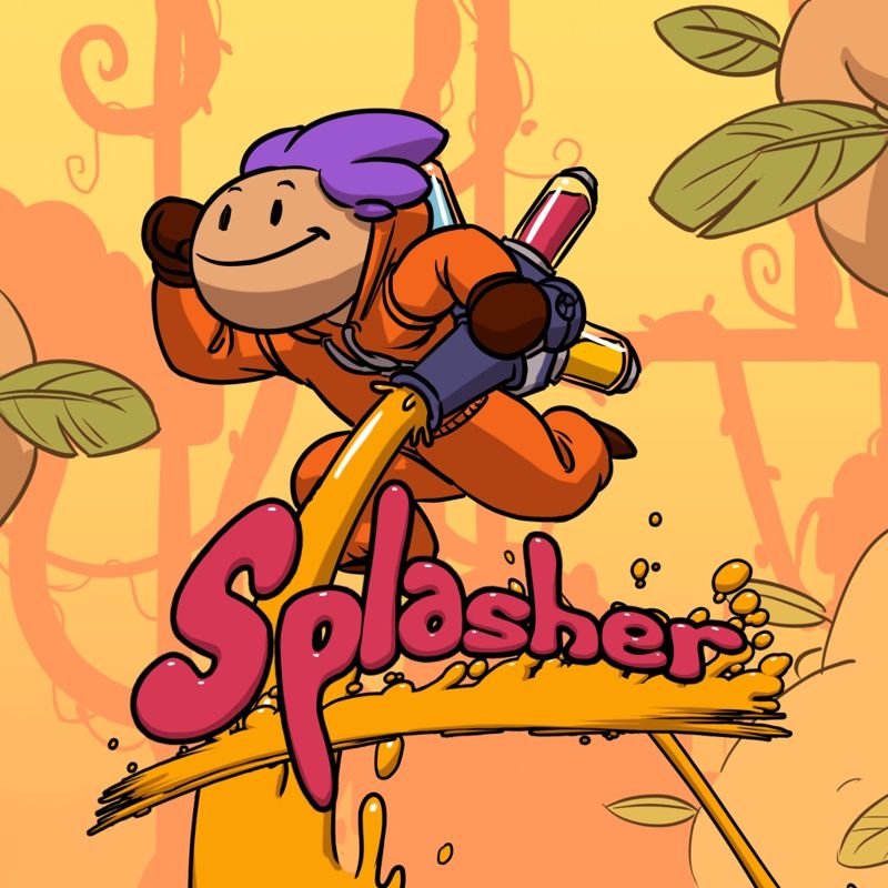 Front Cover for Splasher (PlayStation 4) (download release)