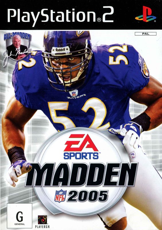 Front Cover for Madden NFL 2005 (PlayStation 2)