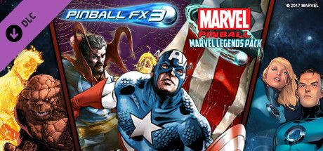 Front Cover for Pinball FX3: Marvel Pinball - Marvel Legends Pack (Windows) (Steam release)