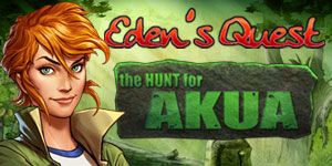 Front Cover for Eden's Quest: The Hunt for Akua (Windows) (GameHouse release)