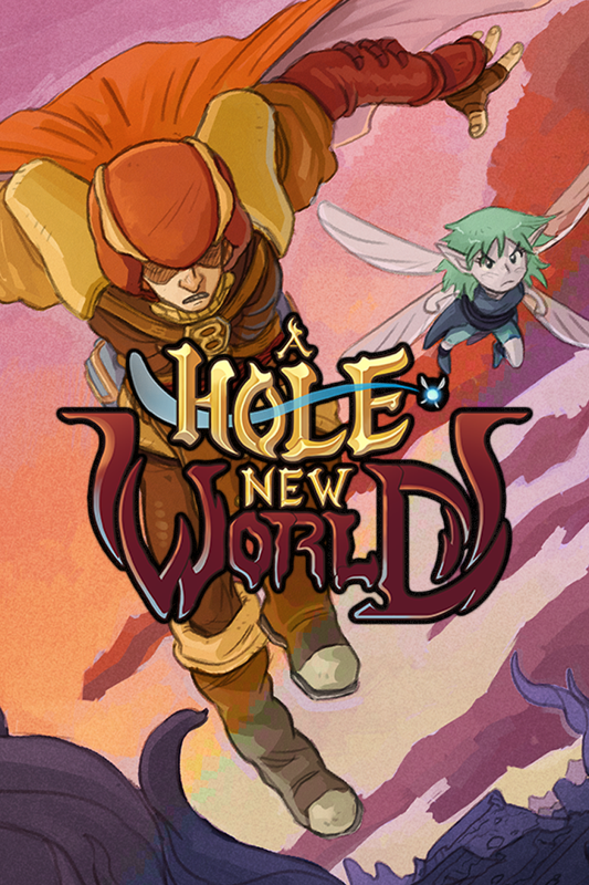 Front Cover for A Hole New World (Xbox One) (download release): 2nd version