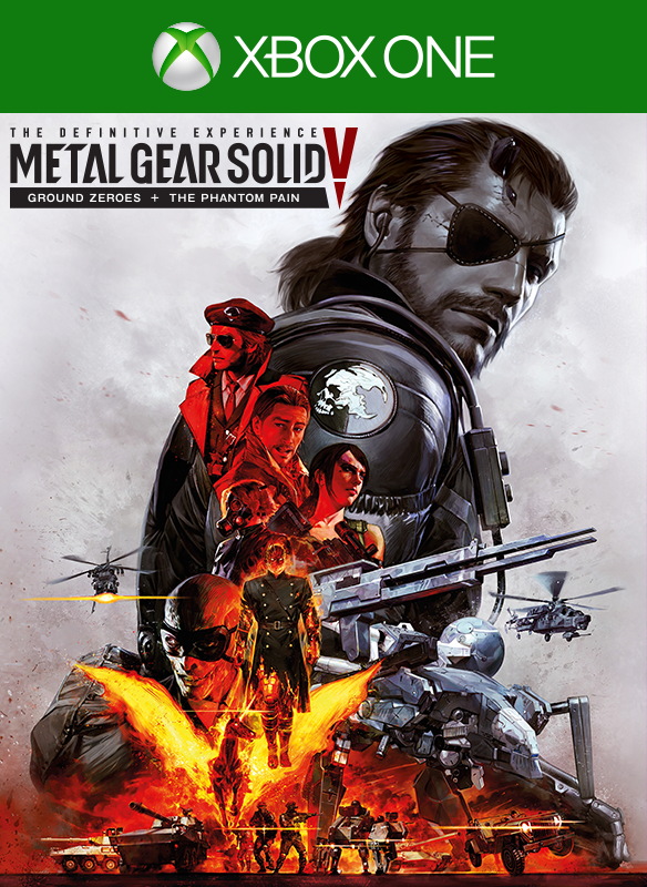 Front Cover for Metal Gear Solid V: The Definitive Experience (Xbox One) (download release): 1st version