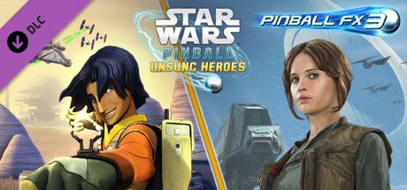Front Cover for Pinball FX3: Star Wars Pinball - Unsung Heroes (Windows) (Steam release)
