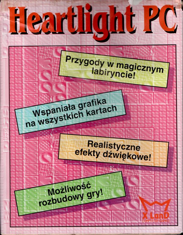 Front Cover for Heartlight (DOS) (5.25" Floppy Disk release (1992))