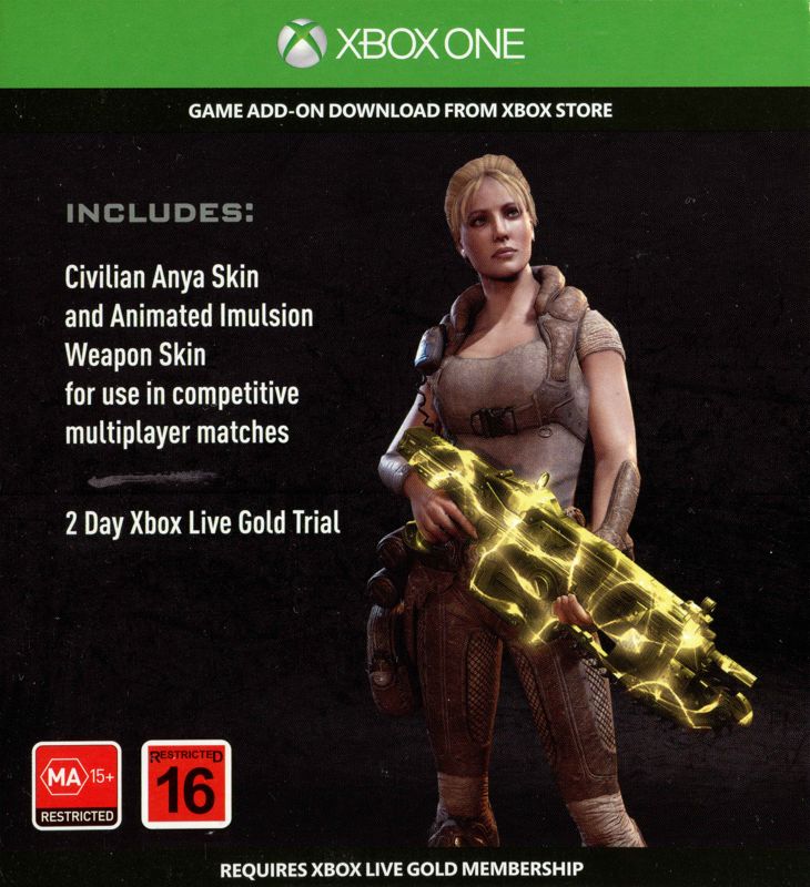 Other for Gears of War: Ultimate Edition (Xbox One): DLC Code - Front