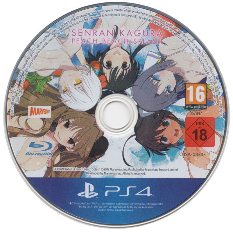 Media for Senran Kagura: Peach Beach Splash (PlayStation 4)
