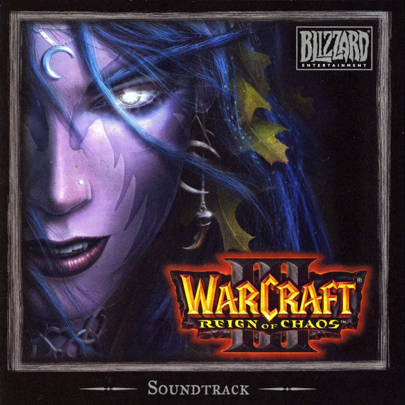 Soundtrack for WarCraft III: Reign of Chaos (Collector's Edition) (Windows): Jewel Case - Outside Left Flap