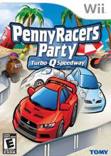 Front Cover for Penny Racers Party: Turbo-Q Speedway (Wii) (download release)