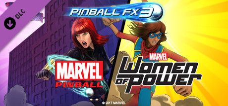 Front Cover for Pinball FX3: Marvel's Women of Power (Windows) (Steam release)