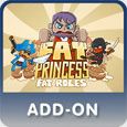 Front Cover for Fat Princess: Fat Roles (PlayStation 3)