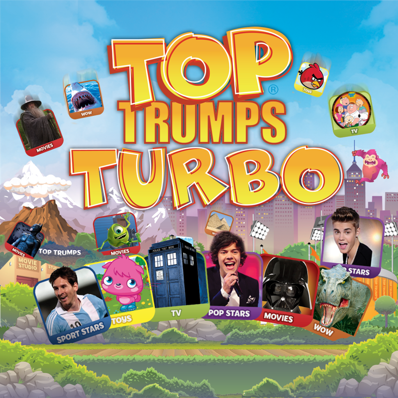 Front Cover for Top Trumps Turbo (PS Vita and PlayStation 3) (download release)