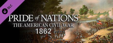 Front Cover for Pride of Nations: The American Civil War 1862 (Windows) (Steam version)