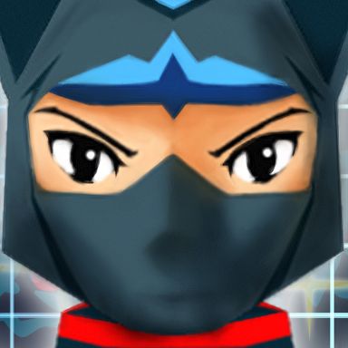 Front Cover for Touch Battle Ninja (Nintendo 3DS) (download release)