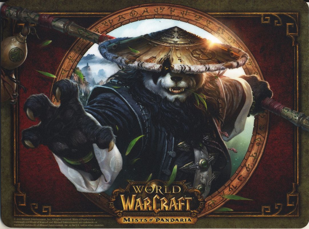Extras for World of WarCraft: Mists of Pandaria (Collector's Edition) (Macintosh and Windows): Mousepad