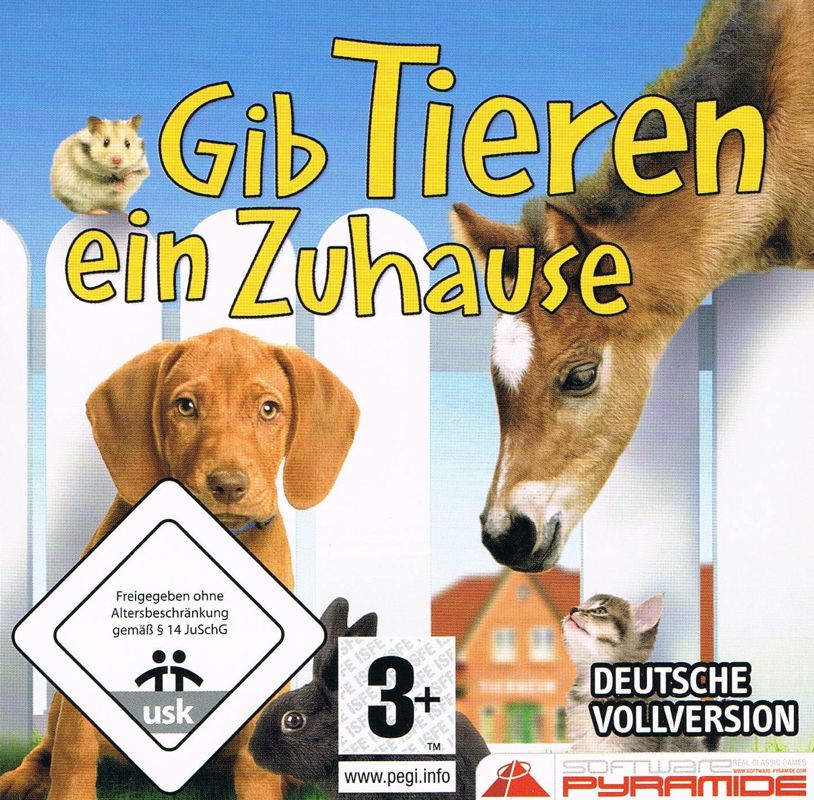 Front Cover for Gib Tieren ein Zuhause (Windows) (Software Pyramide release)
