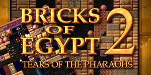 Front Cover for Bricks of Egypt 2: Tears of the Pharaohs (Windows) (GameHouse release)