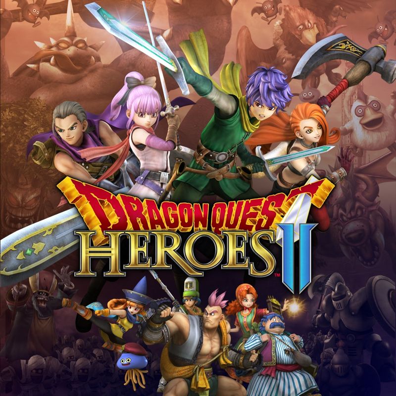 Front Cover for Dragon Quest Heroes II (PlayStation 4) (download release)