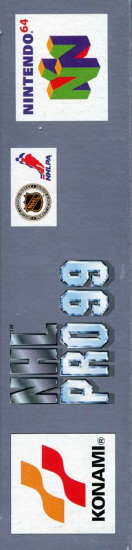 Spine/Sides for NHL Blades of Steel '99 (Nintendo 64): Left