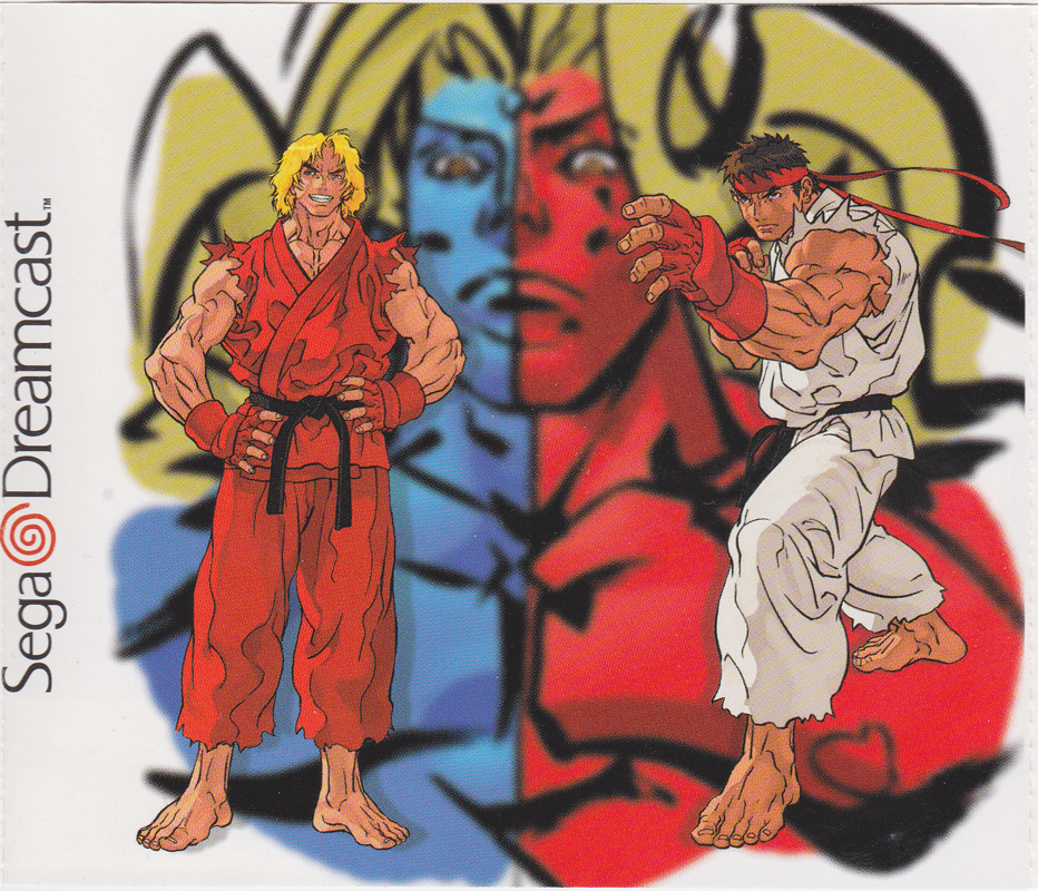 Inside Cover for Street Fighter III: Double Impact (Dreamcast)