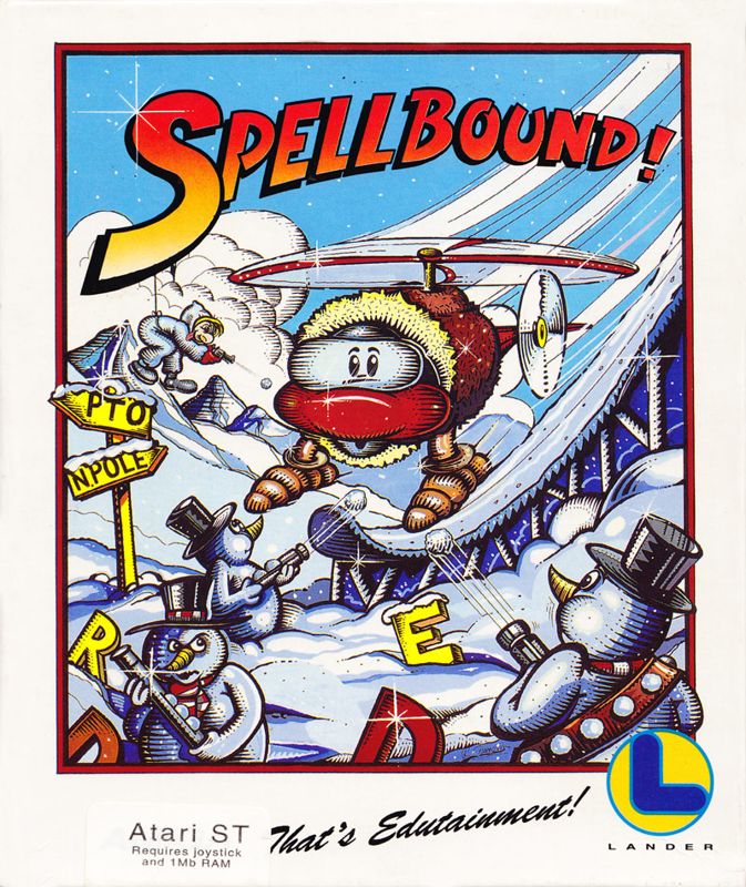 Front Cover for Spellbound! (Atari ST)