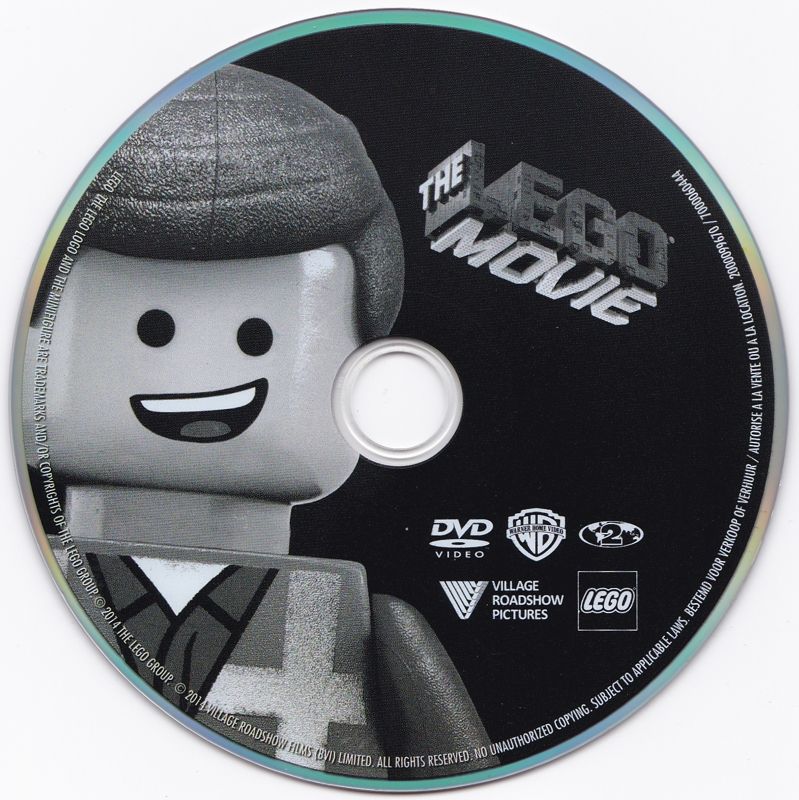 Media for The LEGO Movie Videogame + The LEGO Movie 3D: Double Pack (PlayStation 4): DVD - Movie