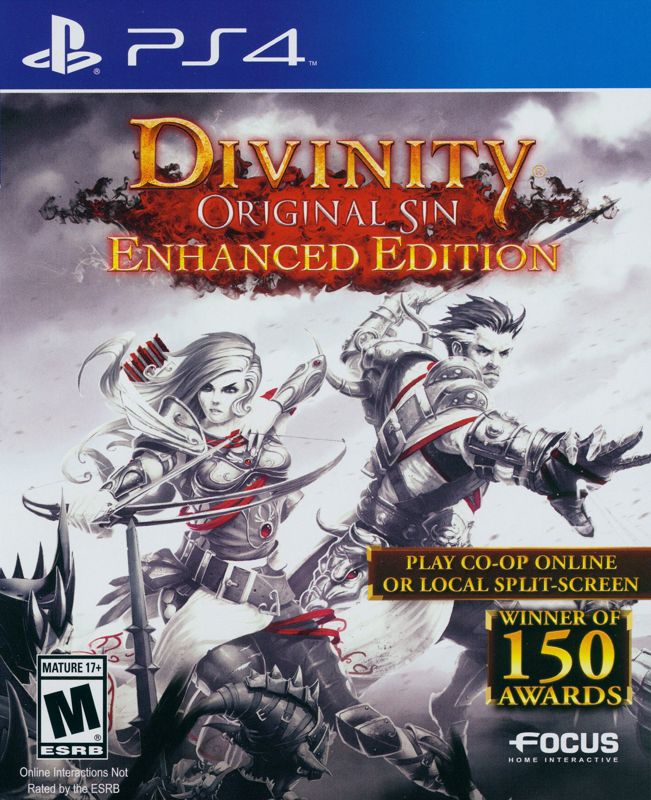 Front Cover for Divinity: Original Sin - Enhanced Edition (PlayStation 4)