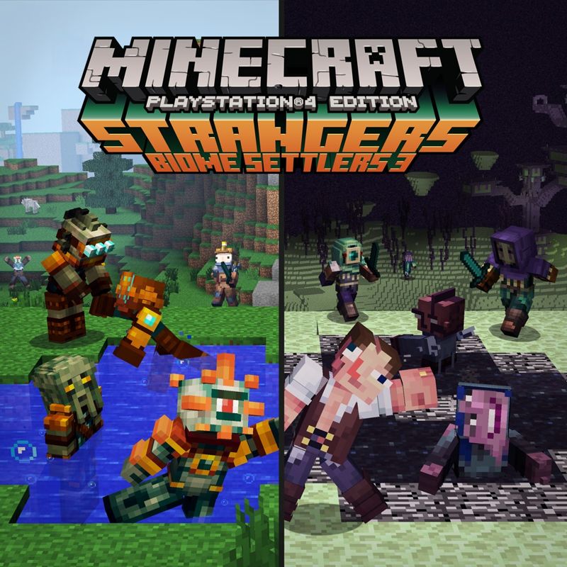 Front Cover for Minecraft: Xbox One Edition - Strangers: Biome Settlers 3 Skin Pack (PlayStation 4) (download release)