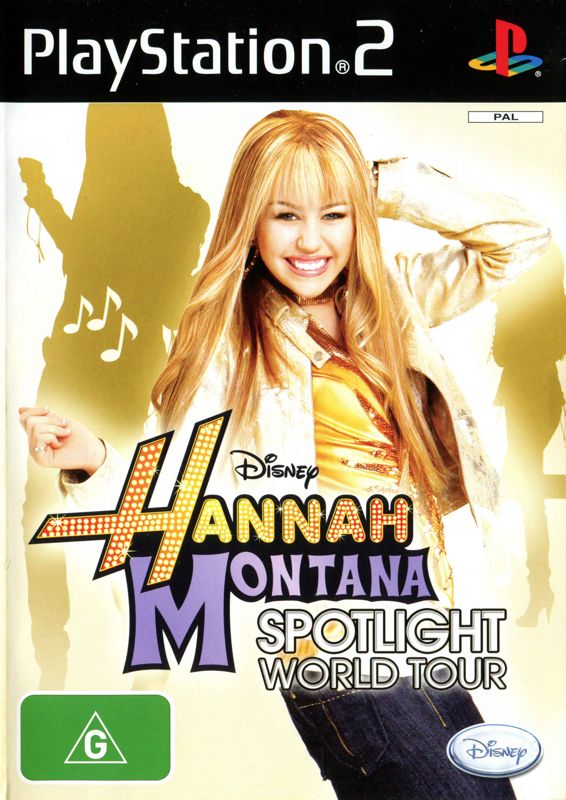 Front Cover for Hannah Montana: Spotlight World Tour (PlayStation 2)