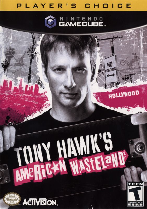 Front Cover for Tony Hawk's American Wasteland (GameCube) (Player's Choice release)