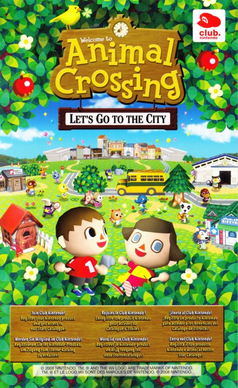 Other for Animal Crossing: City Folk (Wii): VIP Stars - Front